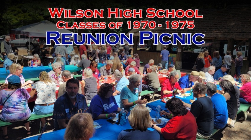 Class Picnic: Wilson High School Classes of 1970 1975